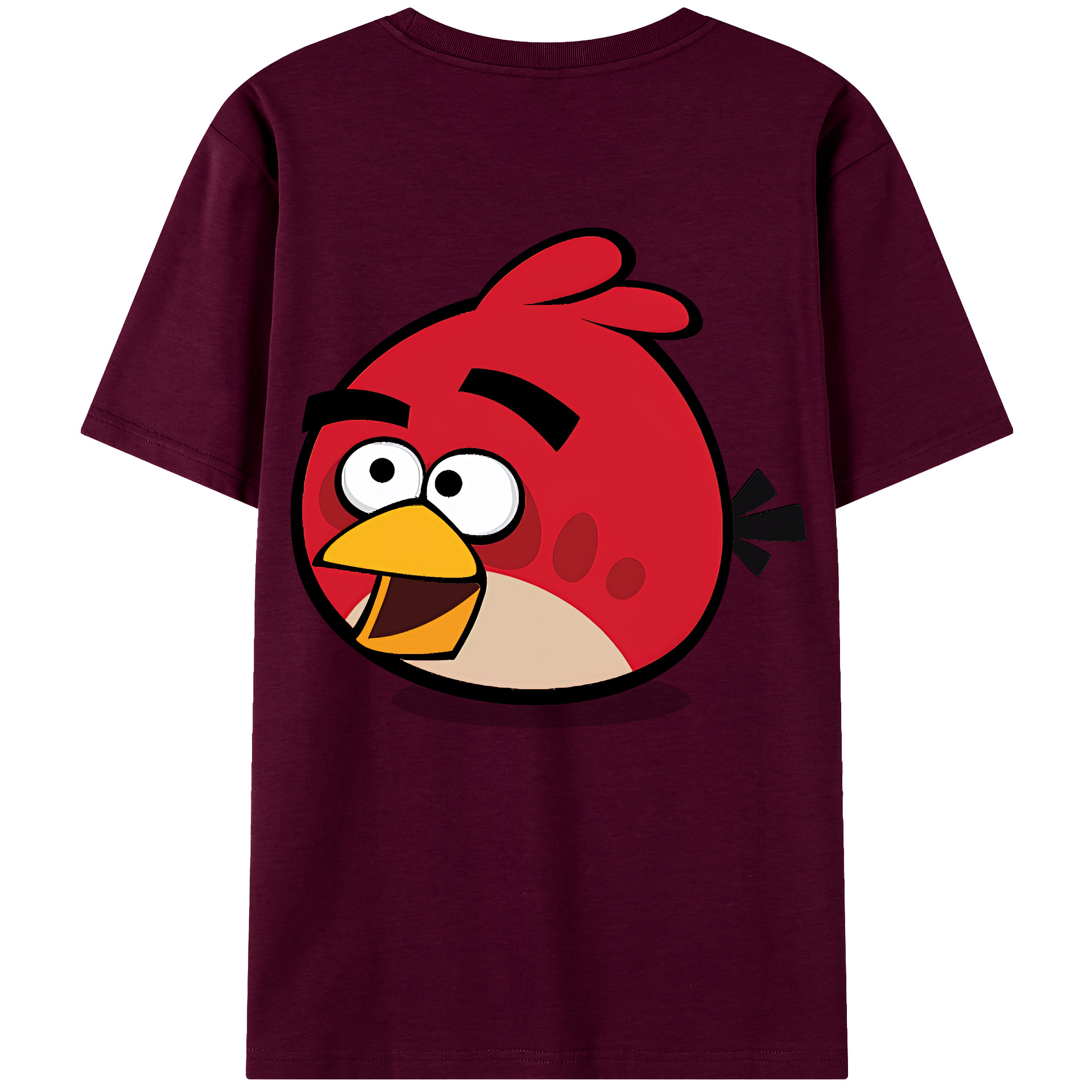 （画像用） Angry Birds アングリーバード レディース半袖Tシャツ(バックプリント)